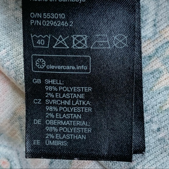 H&M Women's Large Multicolored Print Sleeveless Dress - Picture 6 of 6